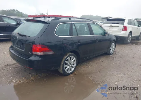 2014 Volkswagen Jetta Sportwagen 2.0L Tdi z USA, uszkodzony, nr VIN 3VWPL7AJ4EM604111